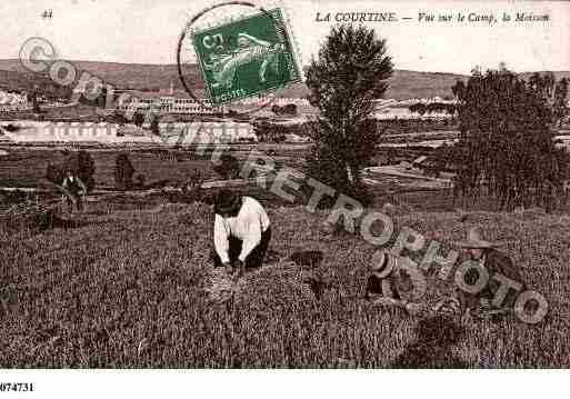 Ville de COURTINE(LA), carte postale ancienne