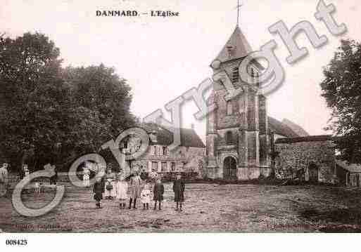 Ville de DAMMARD, carte postale ancienne