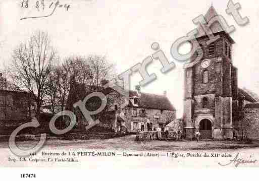 Ville de DAMMARD, carte postale ancienne