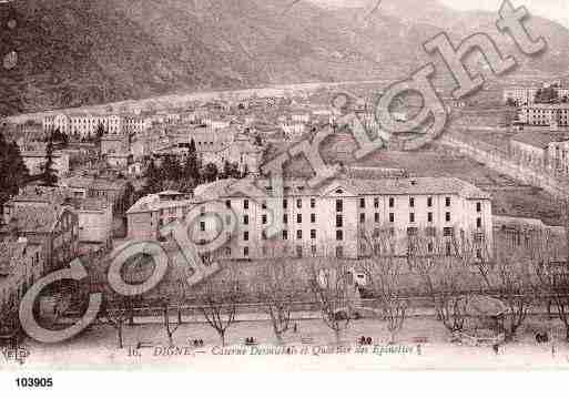 Ville de DIGNELESBAINS, carte postale ancienne