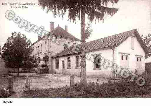 Ville de DOMMARTINLESCUISEAUX, carte postale ancienne