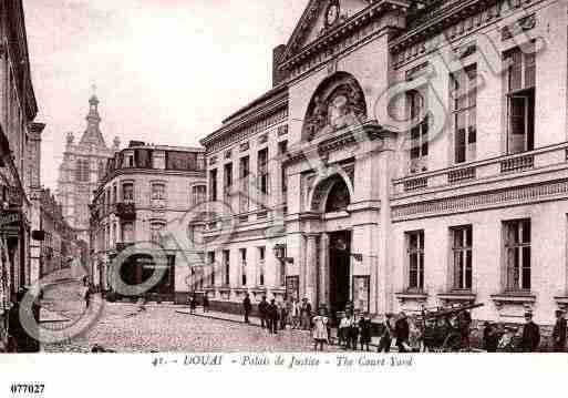 Ville de DOUAI, carte postale ancienne