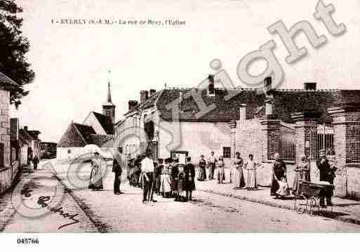Ville de EVERLY, carte postale ancienne Ville de EVERLY, carte postale ancienne