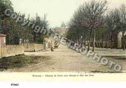 Ville de EVRON, carte postale ancienne