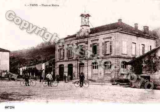 Ville de FAINSVEEL, carte postale ancienne