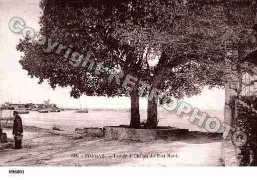 Ville de FOURAS, carte postale ancienne