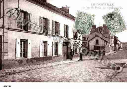 Ville de FRANCONVILLE, carte postale ancienne