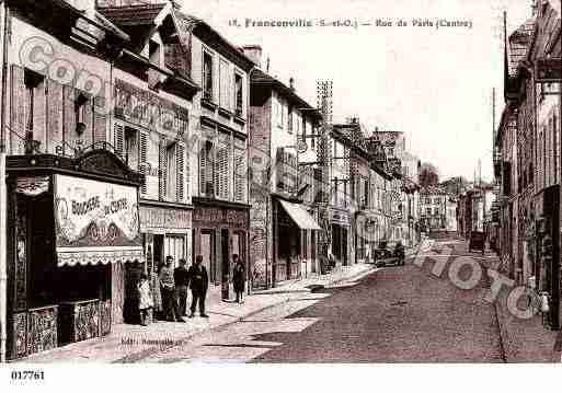 Ville de FRANCONVILLE, carte postale ancienne