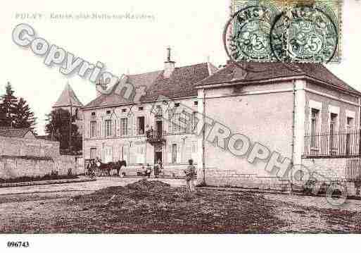 Ville de FULVY, carte postale ancienne