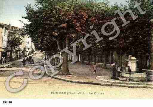 Ville de FUVEAU, carte postale ancienne