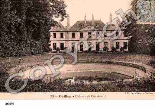 Ville de GAILLON, carte postale ancienne