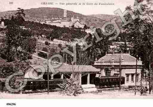 Ville de GRASSE, carte postale ancienne