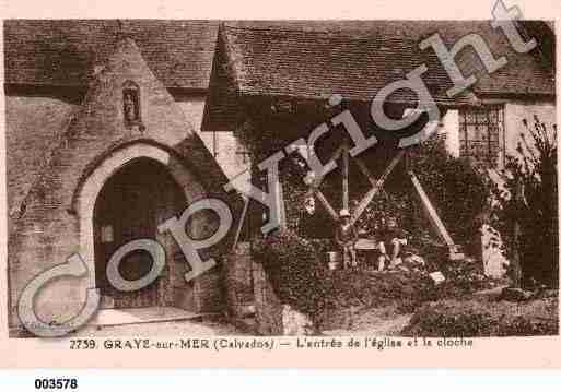 Ville de GRAYESURMER, carte postale ancienne