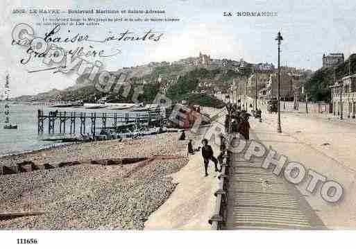 Ville de HAVRE(LE), carte postale ancienne