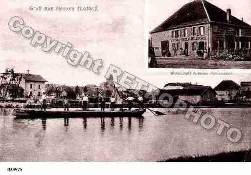 Ville de HESSE, carte postale ancienne