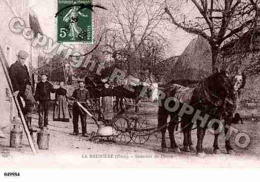 Ville de HEUNIERE(LA), carte postale ancienne