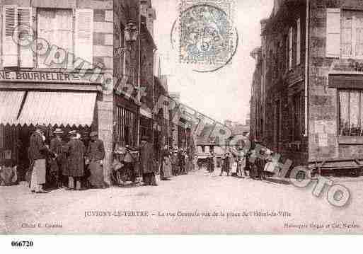 Ville de JUVIGNYLETERTRE, carte postale ancienne