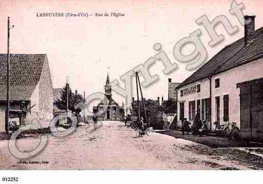 Ville de LABRUYERE, carte postale ancienne