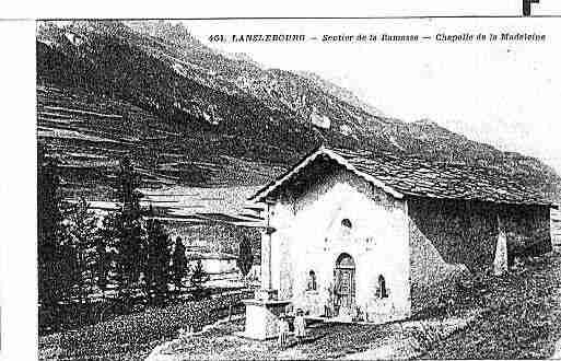 Ville de LANSLEBOURGMONTCENIS, carte postale ancienne