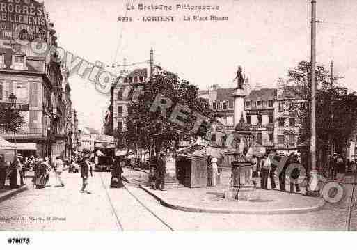 Ville de LORIENT, carte postale ancienne