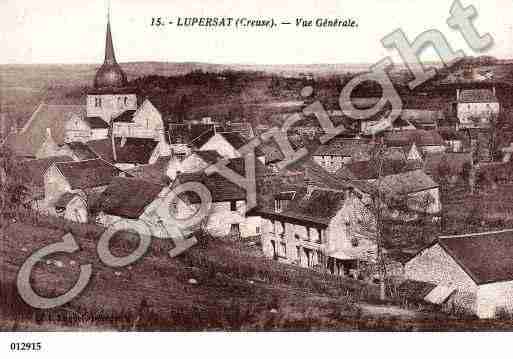 Ville de LUPERSAT, carte postale ancienne