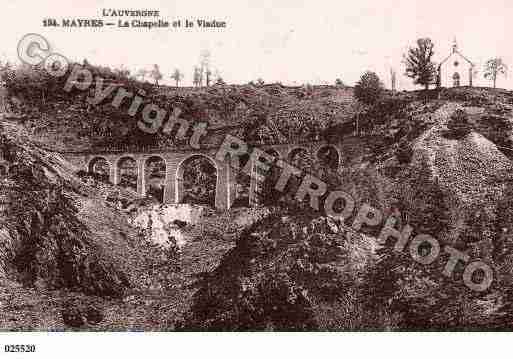 Ville de MAYRES, carte postale ancienne