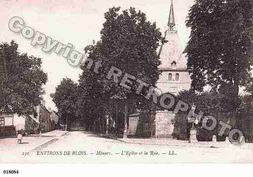 Ville de MENARS, carte postale ancienne