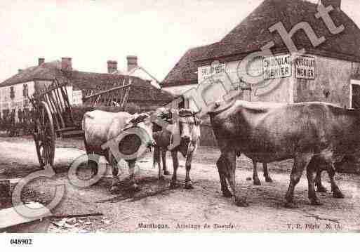 Ville de MONTLUCON, carte postale ancienne