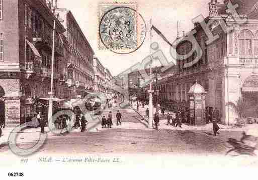 Ville de NICE, carte postale ancienne