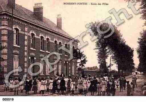 Ville de NORRENTFONTES, carte postale ancienne