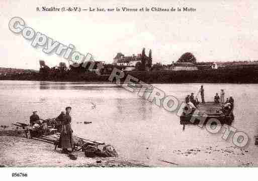 Ville de NOUATRE, carte postale ancienne