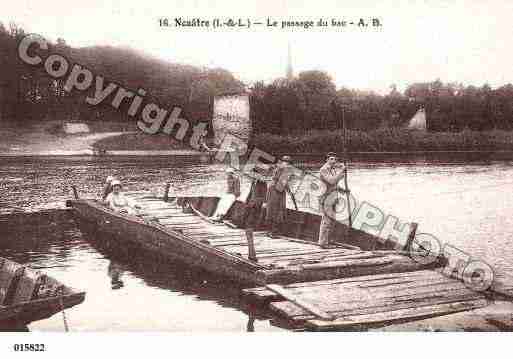 Ville de NOUATRE, carte postale ancienne