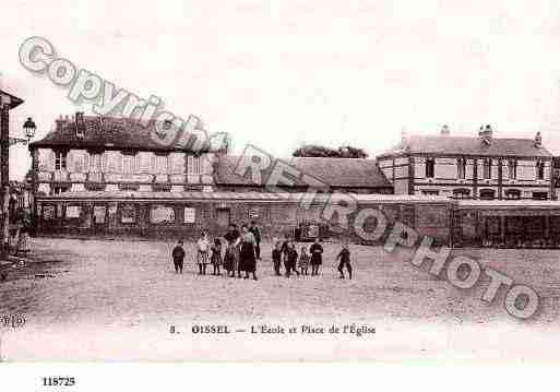 Ville de OISSEL, carte postale ancienne