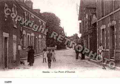 Ville de ONZAIN, carte postale ancienne