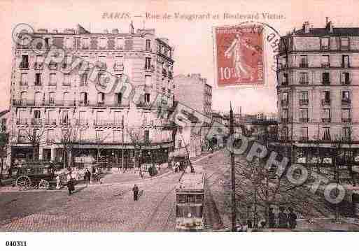 Ville de PARIS15, carte postale ancienne