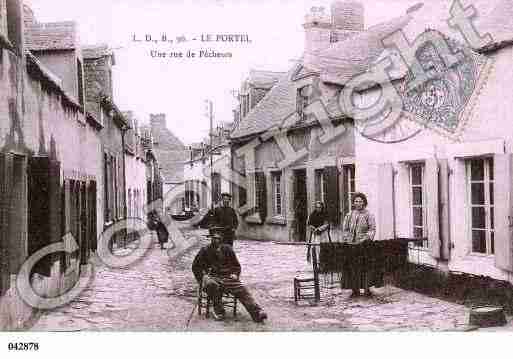 Ville de PORTEL(LE), carte postale ancienne