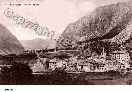 Ville de PRALOGNANLAVANOISE, carte postale ancienne