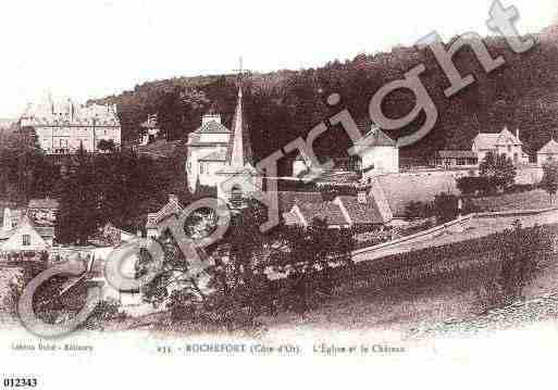 Ville de ROCHEFORT, carte postale ancienne