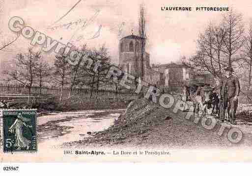 Ville de SAINTALYRED\'ARLANC, carte postale ancienne