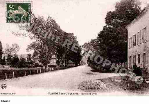 Ville de SAINTANDRELEPUY, carte postale ancienne