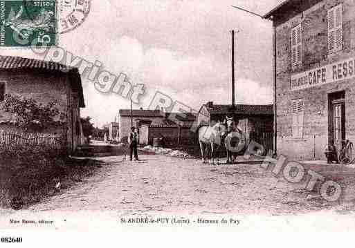 Ville de SAINTANDRELEPUY, carte postale ancienne