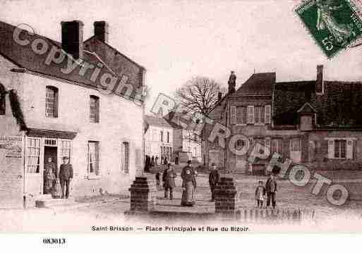 Ville de SAINTBRISSONSURLOIRE, carte postale ancienne