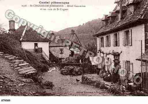 Ville de SAINTCIRGUESDEJORDANNE, carte postale ancienne