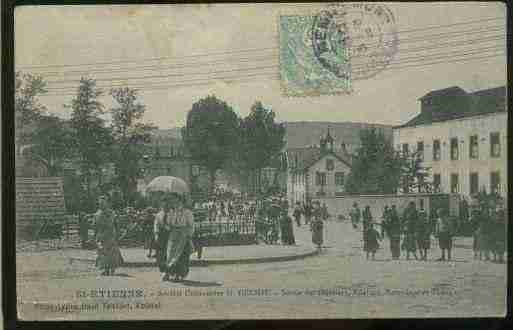 Ville de SAINTETIENNELESREMIREMONT, carte postale ancienne