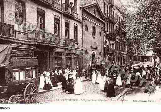 Ville de SAINTETIENNE, carte postale ancienne