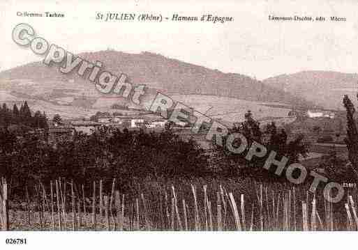 Ville de SAINTJULIEN, carte postale ancienne