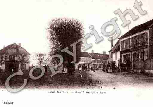 Ville de SAINTSIMEON, carte postale ancienne