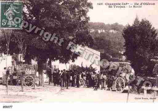 Ville de SAINTTROJANLESBAINS, carte postale ancienne