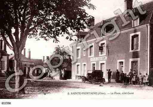 Ville de SAINTEMONTAINE, carte postale ancienne