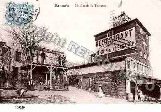 Ville de SANNOIS, carte postale ancienne